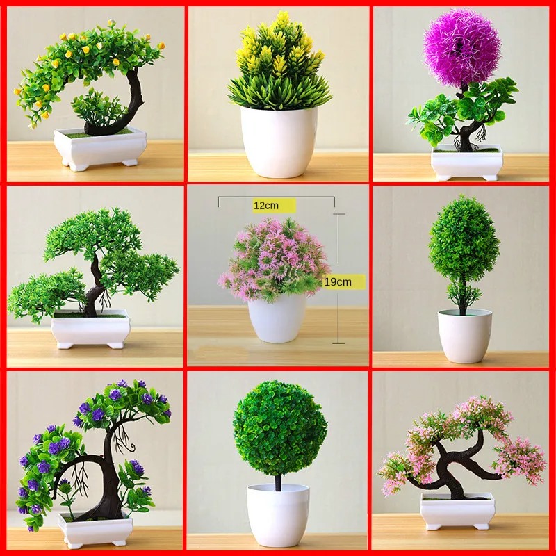 Bonsai Garden For Home - Tanaman Pohon Kecil Buatan dalam Pot,