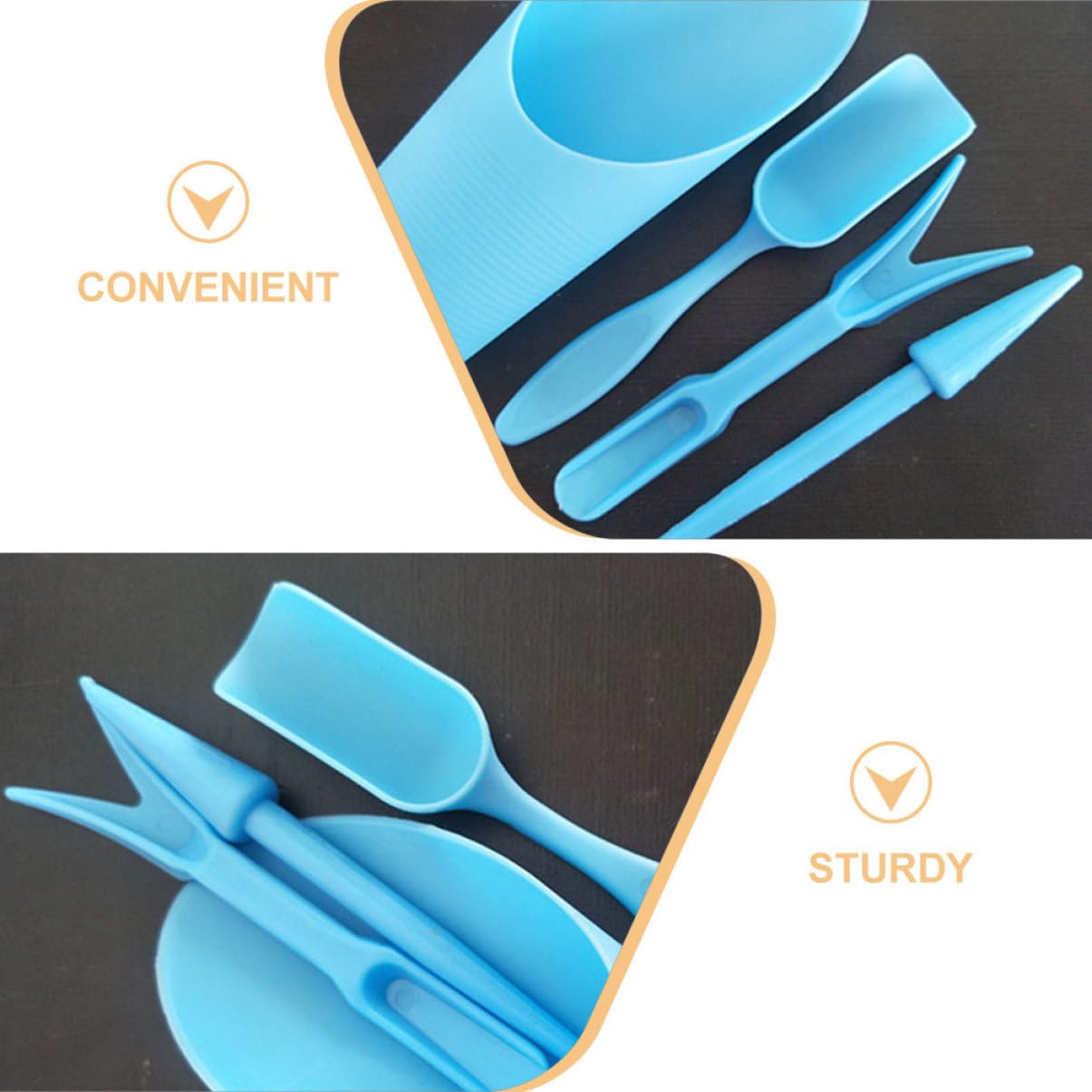 4 buah/set, ember plastik taha - Bonsai Garden Tools ulasan dan harga