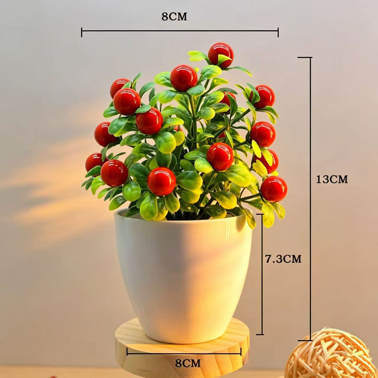 Pohon Buah Buatan Bonsai Simul - Bonsai Garden For Home ulasan dan harga