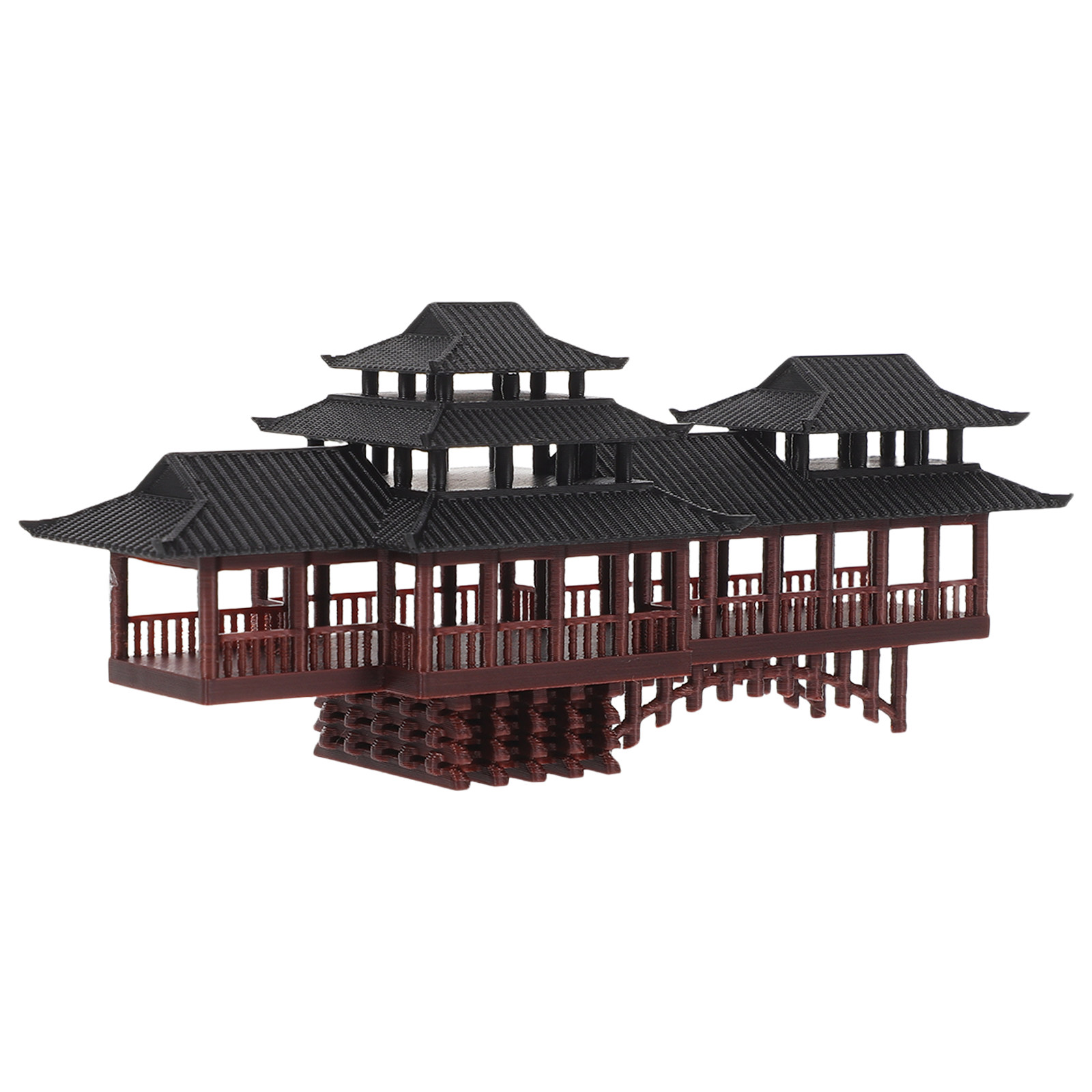 Dekorasi Akuarium Jembatan Bon - Bonsai Garden Ornaments ulasan dan harga