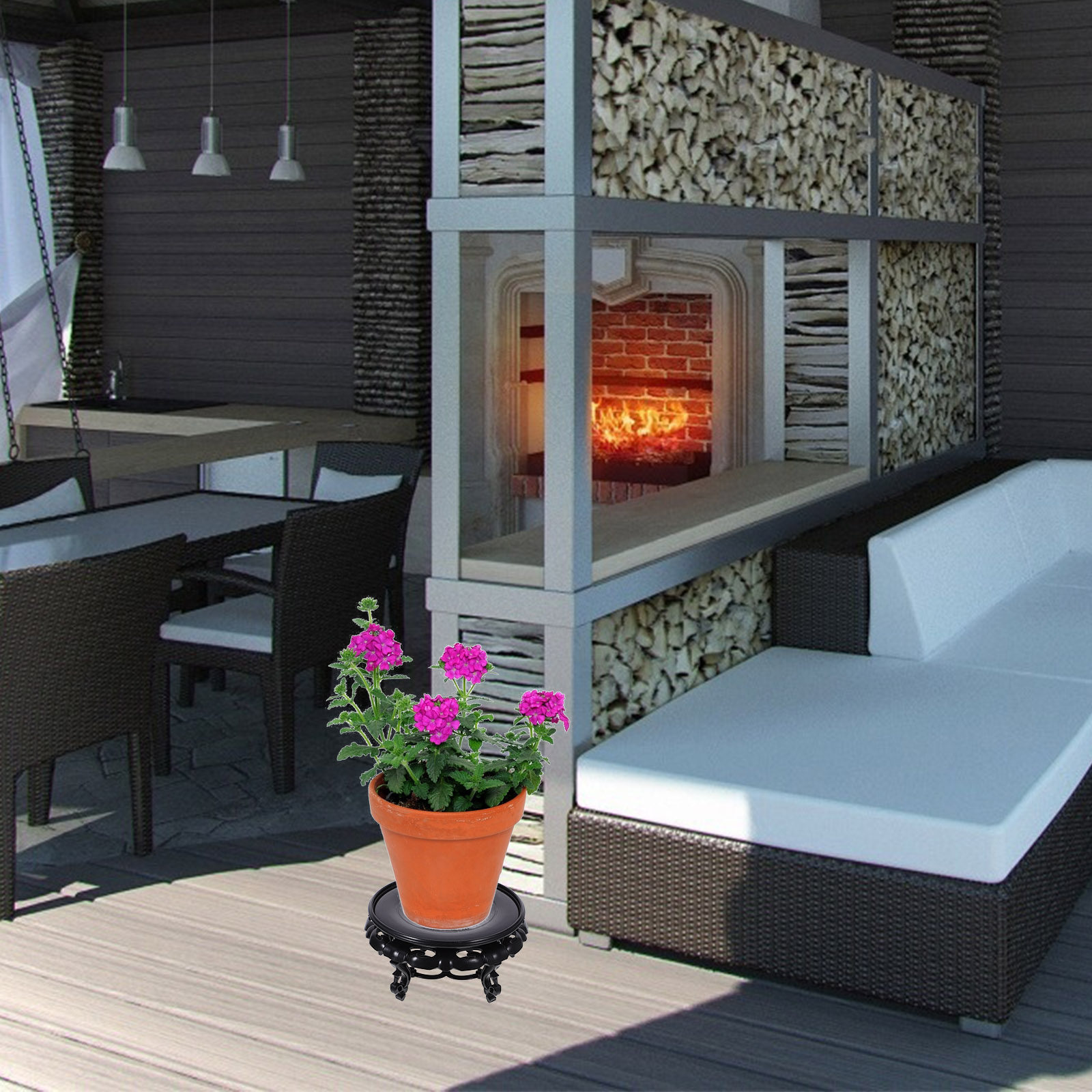 Penyangga Tanaman Resin untuk  - Bonsai Garden Stand ulasan dan harga