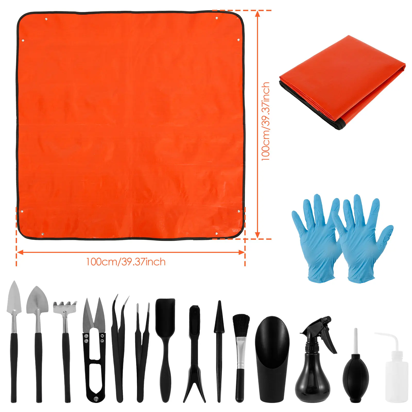 Alat tanaman sukulen 13/16 bua - Bonsai Garden Tools ulasan dan harga
