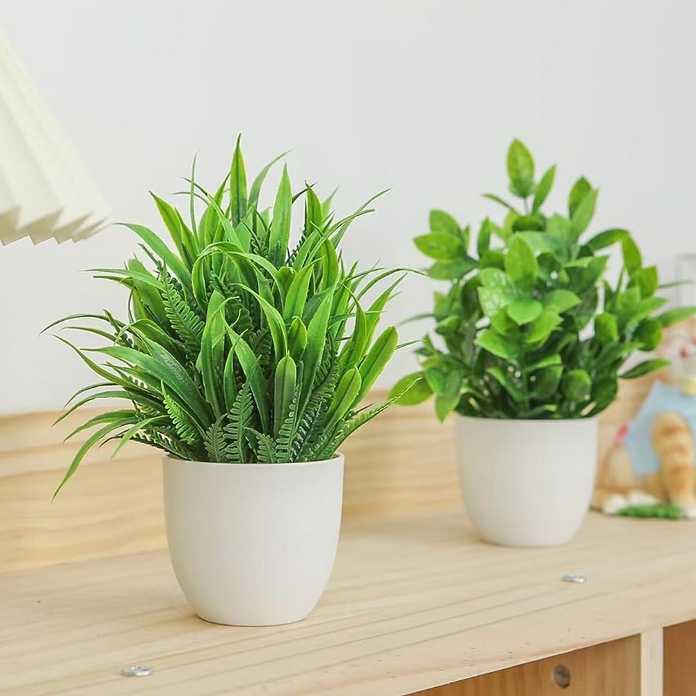 4 Buah/Set Tanaman Buatan Mini - Bonsai Garden For Home ulasan dan harga