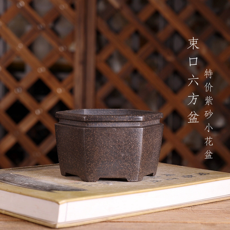 Pot Bonsai segi enam, pasir un - Bonsai Garden With Sand ulasan dan harga