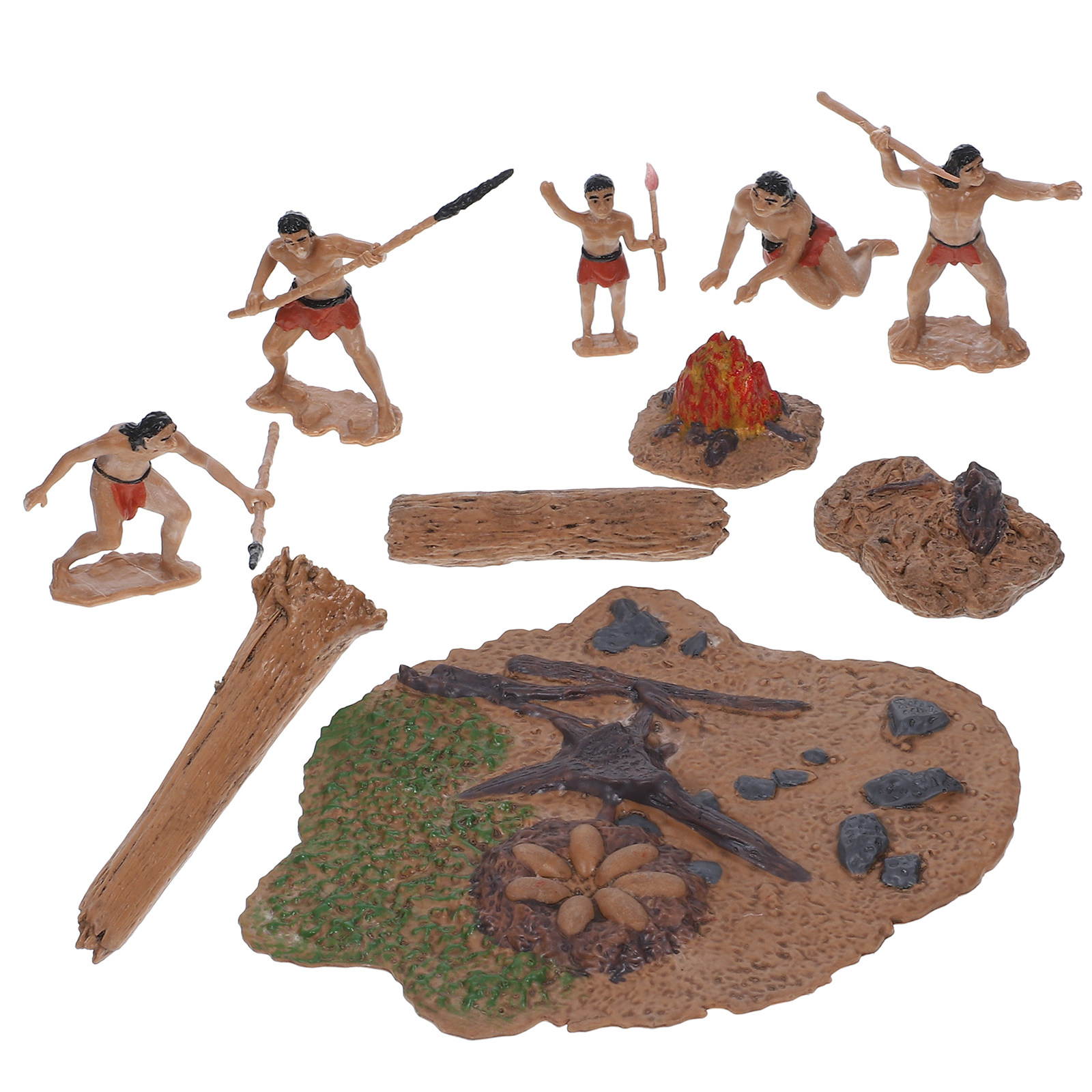 1Set Miniatur Pria Primitif, O - Bonsai Garden Ornaments ulasan dan harga